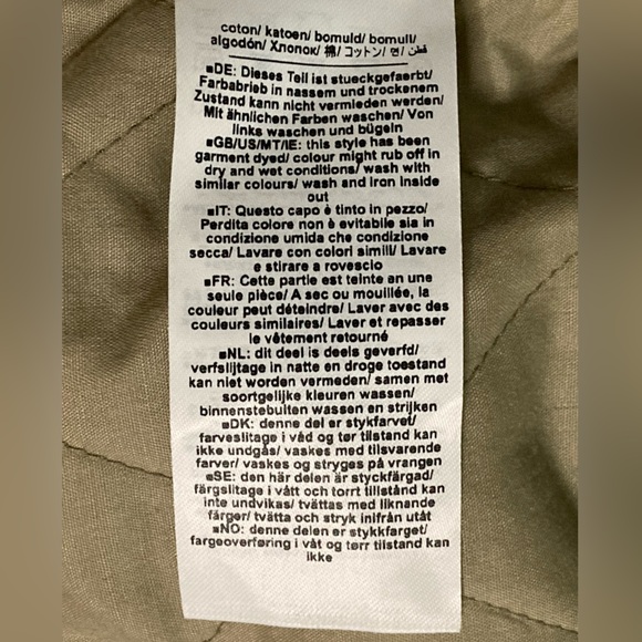 NWT Closed Performance Worker Pine Green Jacket - Sz L - Picture 8 of 14